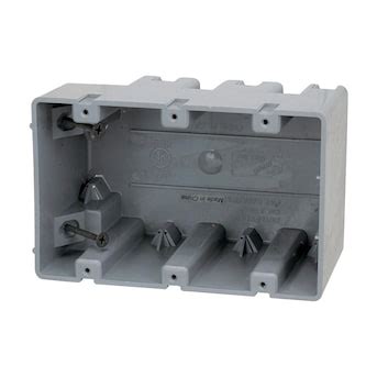 3 gang pvc electrical boxes|3 gang adjustable electrical box.